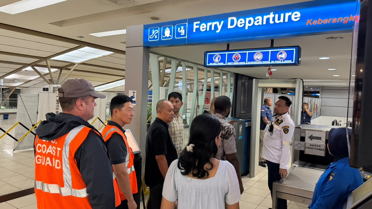 Kemenhub Gandeng U.S. Coast Guard Perkuat Implementasi ISPS Code di Batam